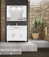 Комплект шкафове от MDF Alba 100 White