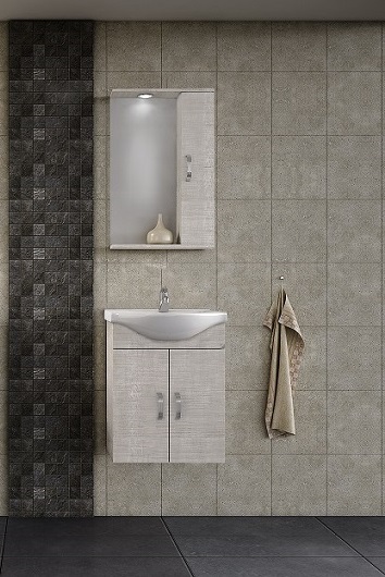 Шкафове за баня Alba 55 Beige