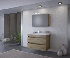 MFC Шкафове за баня Luxus 85 Wood