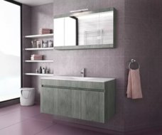 MDF мебели за баня Magnolia 90 Smoked Oak