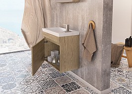 MDF шкаф Luxus 60 Wood - долен