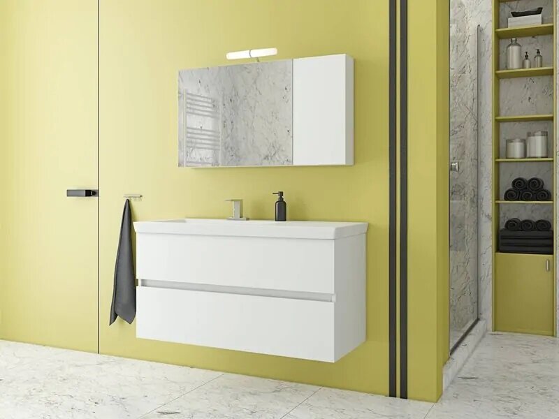 Мебели за баня Luxus 100 White