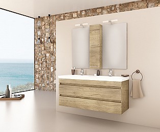 Комплект мебели за баня Luxus 120 Wood