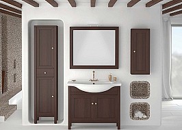 Комплект шкафове от MDF Ariadne 88 Brown