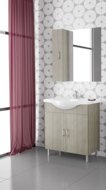 Шкафове за баня Alba 80 Brown