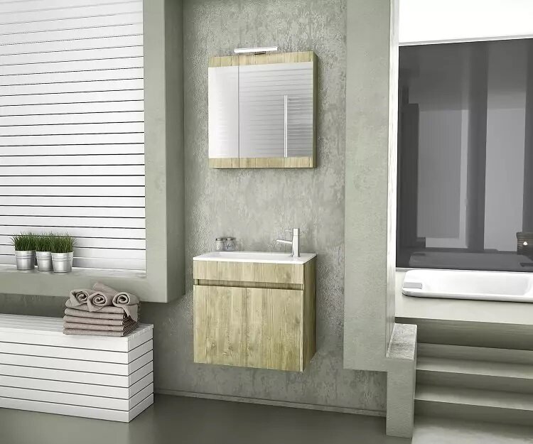 MDF мебели за баня Magnolia 55 Gold Oak MDF мебели за баня Magnolia 55 Gold Oak
