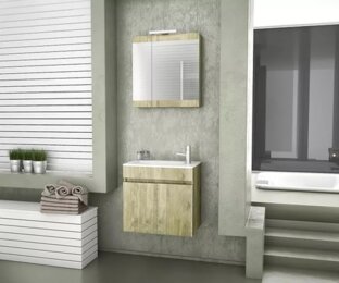 MDF мебели за баня Magnolia 55 Gold Oak