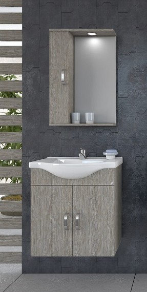 Мебел за баня Alba 65 Brown