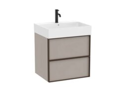 Окачен шкаф за баня Inspira Unik Sand Grey 60см