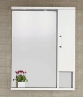 Шкаф с огледало Militos 60 WHITE