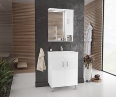 Шкафове Militos 60 White - за баня