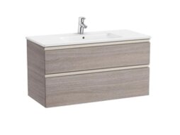 MDF шкаф за баня The Gap Unik City Oak 100 см
