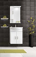 Шкафове за баня Alba 55 White