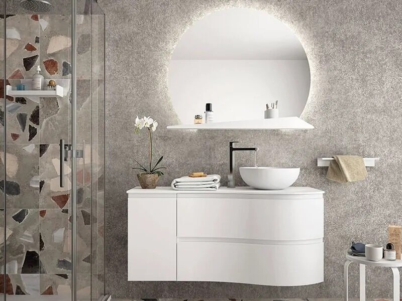 Луксозни мебели за баня MAM 120см White Cotton Луксозни мебели за баня MAM 120см White Cotton