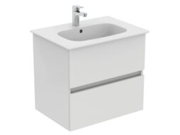 Бял шкаф за баня Eurovit+ 60см