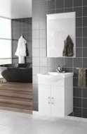 MDF комплект за баня Alba 55 White