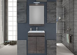 Шкафове за баня Magnolia 40 Dark Grey