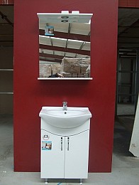 MDF Шкаф за баня 55 см