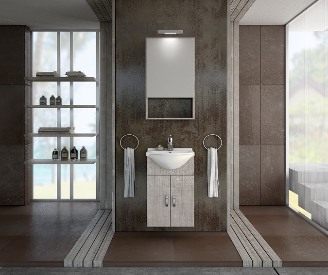 Шкафове за баня Alba 45 Beige Шкафове за баня Alba 45 Beige