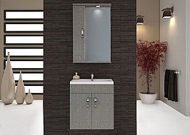 Шкафове за баня Militos 50 Brown