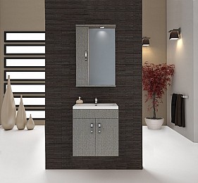 Шкафове за баня Militos 50 Brown