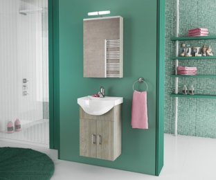MDF комплект шкафове Alba 45 Brown