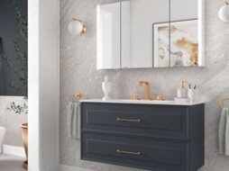 MDF мебели за баня Renoir 100см Antracite