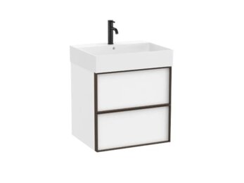 Шкаф за баня модел Inspira Unik White Matt 60см