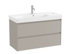 Влагоустойчив шкаф за баня Ona Unik Grey Matt 100см