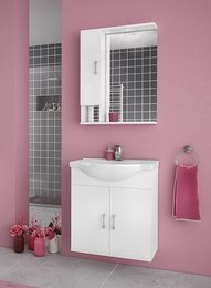 Мебели за баня комплект Alba 65 White