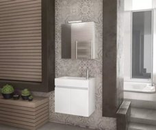 Шкафове за баня Magnolia 55 White