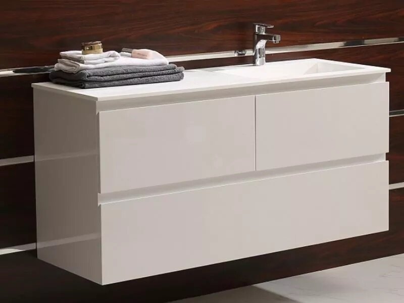 Бял шкаф за баня ICP 12038R/L Бял шкаф за баня ICP 12038R/L