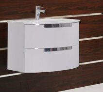 Бял конзолен шкаф ICP 8064