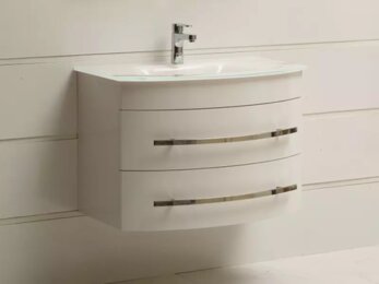 Бял долен шкаф за баня ICP 0853 W
