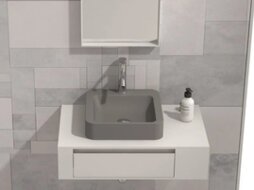 Шкаф за баня ICP 8029/3861G